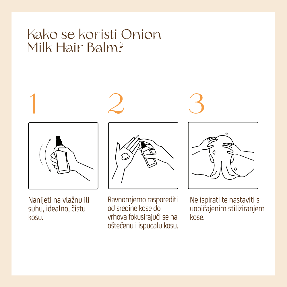 Onion Milk Hair Balm